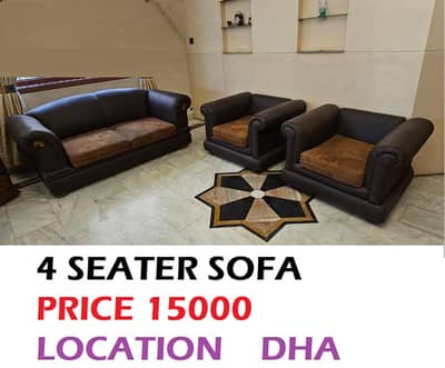 4 SEATER SOFA