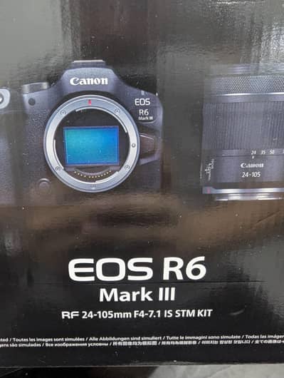 Canon EOS R6 Mark 3 With 24-170mm Lens Brand New