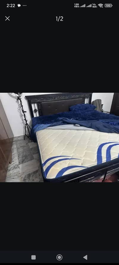 beds set with spring mattress
