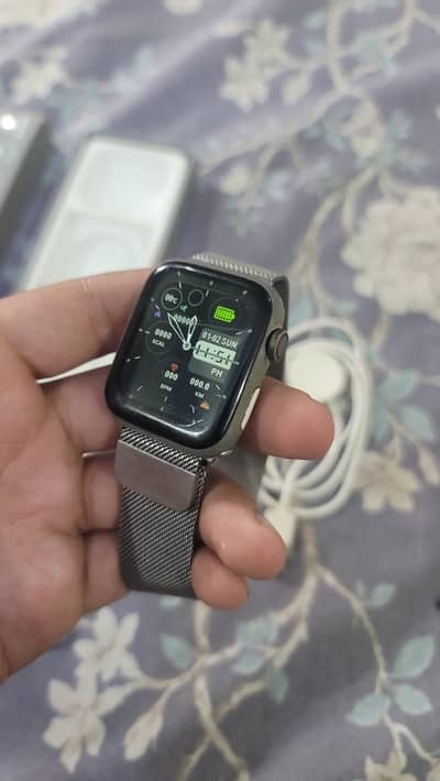 M2 WEAR SMART WATCH SERIES 7  WIRELESS CHARGING AND NFC