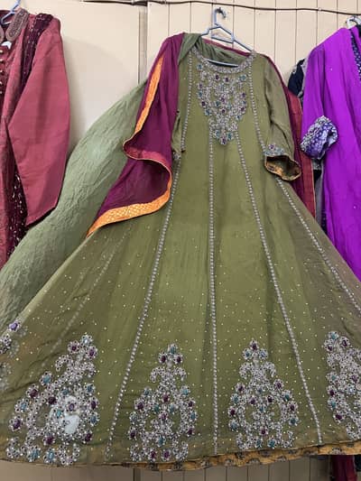 Mehndi function dress