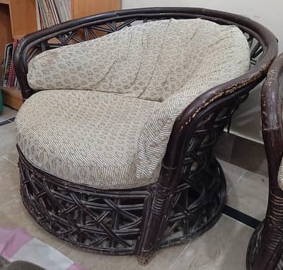 Stylish Cane/Rattan Sofa Set For Sale