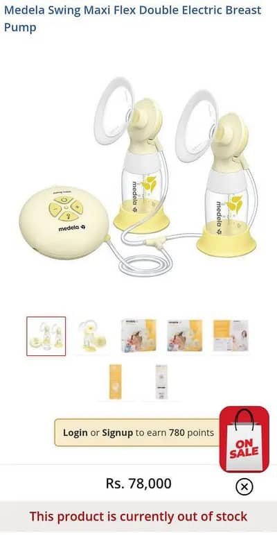 Medela Swing Maxi Flex Double Breast Pump