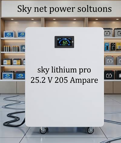 25.2 volt 200 Ampare lithium battery  with warrenty