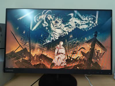 Lenovo 27 inch 75hz monitor 10/10 condition with power cable