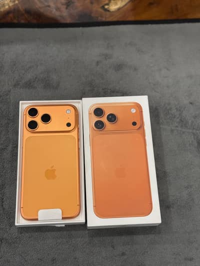 iPhone 17 pro max 256GB PTA /- 100BH only 17 Cc with box