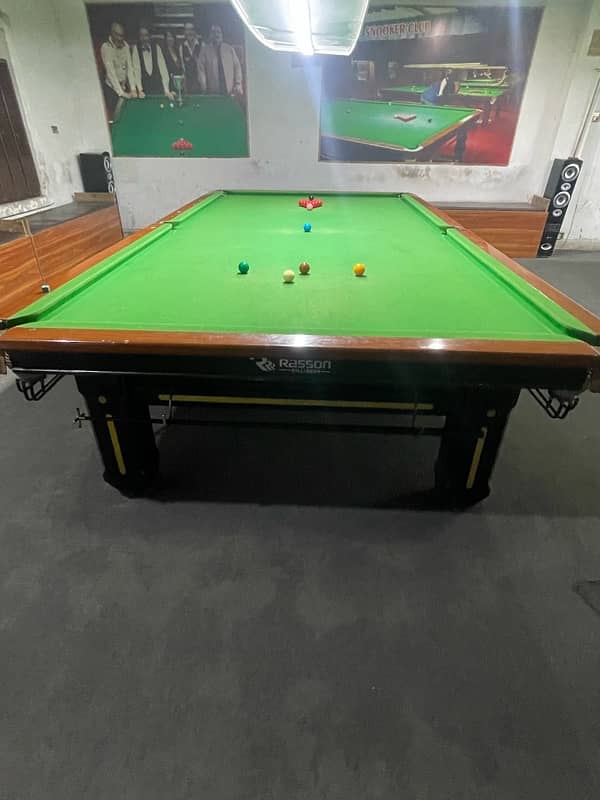 Snoker table 1