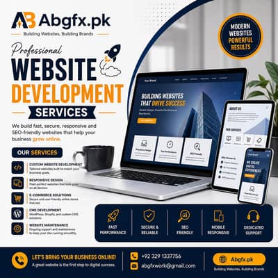 Professional Website development service
