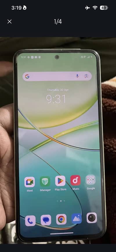 Vivo y100 8/128 pta with box and charger