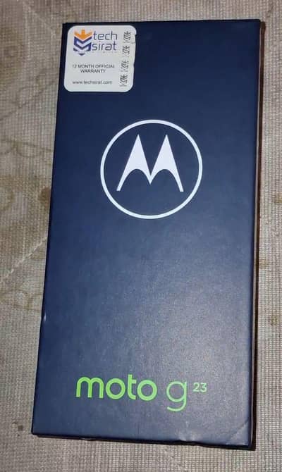 Moto G23 Black Colour PTA Official Approved 8/128