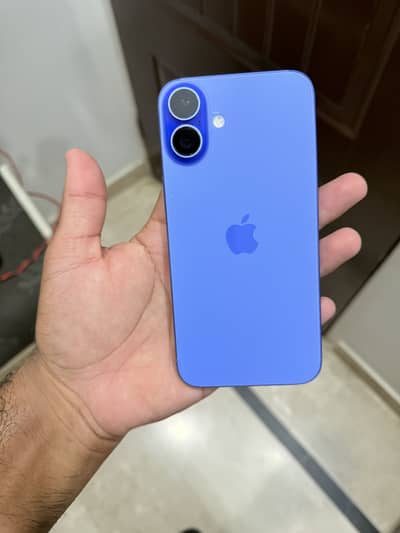 IPHONE 16 Plus Blue color (brand new condition)