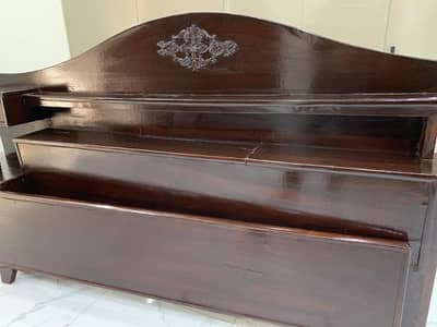 double bed with mattress