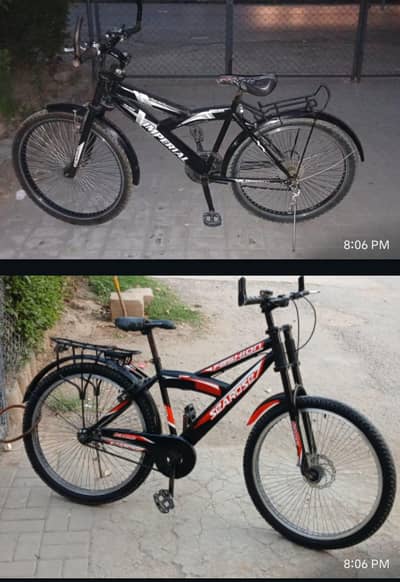 2 bicycles for sale