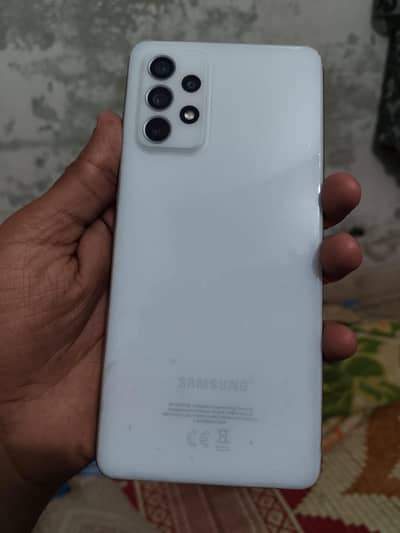 Samsung a72 8gb 128gb with box but charger alag sa buy karna hoga