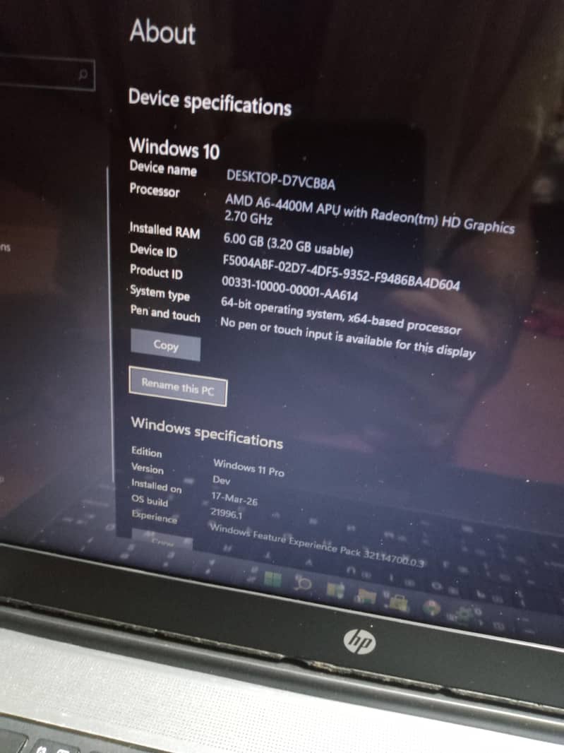 windows 11 pro installed 13
