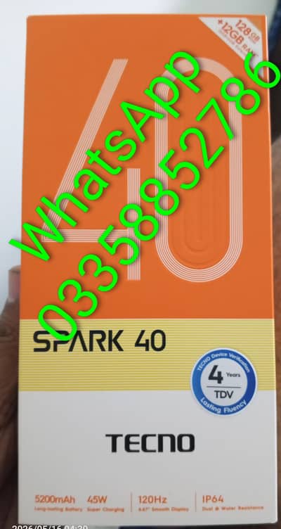 Tecno Spark 40