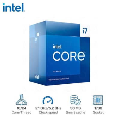 Intel Core i7 13th Generation 13700 Processor.