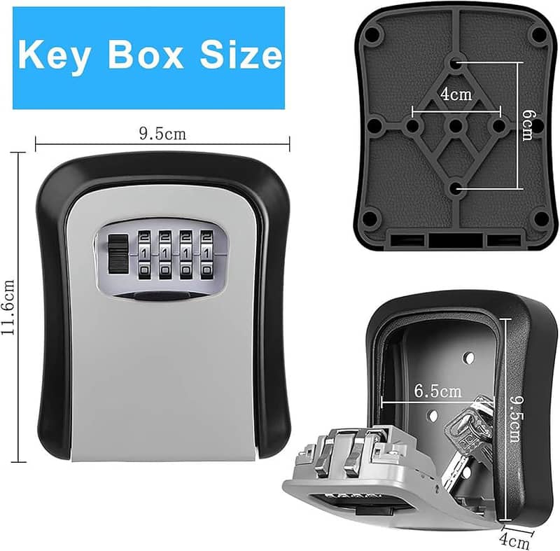 Keys Storage Lock Box 3