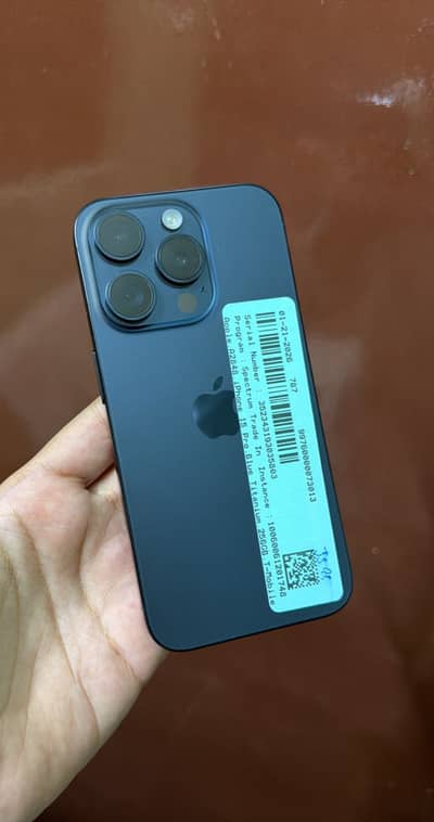 IPHONE 15 PRO 256GB JV NON PTA NEW PHONE