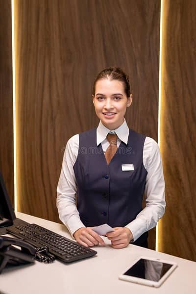 Female's Staff Receptionist and Assistant Management and Accounted