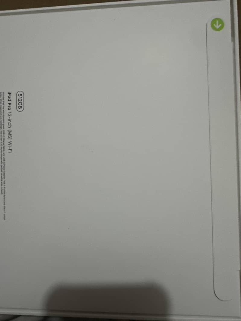 iPad Pro M5 US version 13 inch 2