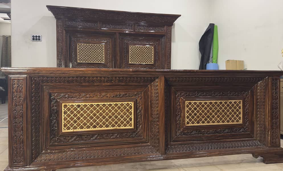 Strong and Classical Chinioti Bed set 4