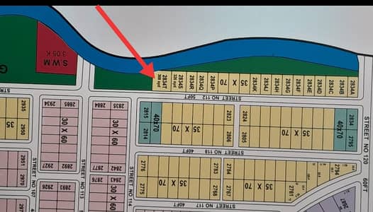 B17 extra land plot for sale 4 canal extra land