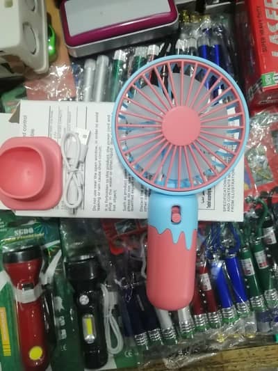 Rechargeable Mini Multifunctional Cooling Fan Portable Fan & handheld