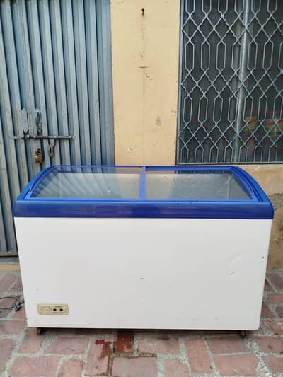 Varioline Intercool ES-K series Curved Glass Door Deep freezer