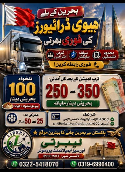 بحرین کی مشھور کمپنیوں کے لیے اعلان ھائرینگ