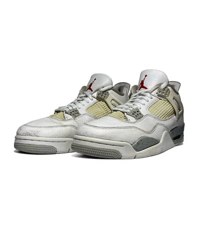 Imported Nike Air Jordan 4 Retro White Oreo Sneakers