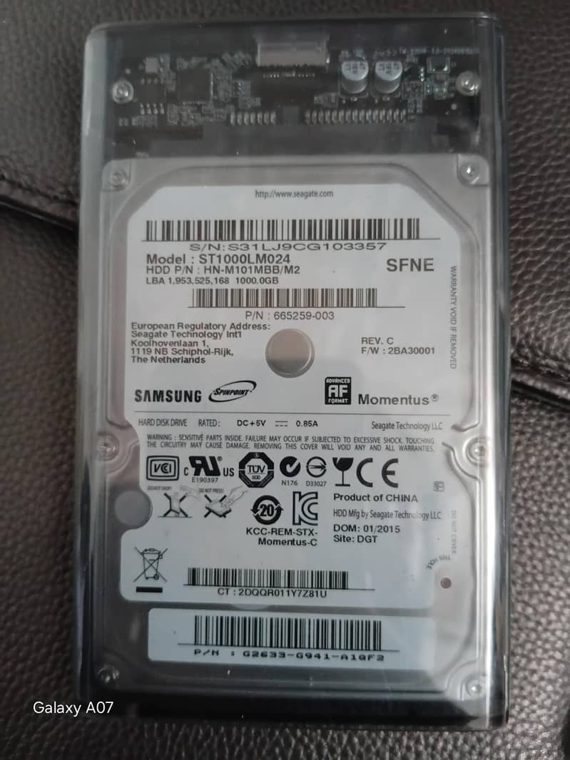 Hard Disk 1TB 2