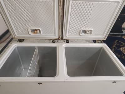 Waves Full Size Double Door Fridge & Freezer- Half Fridge Half Freezer