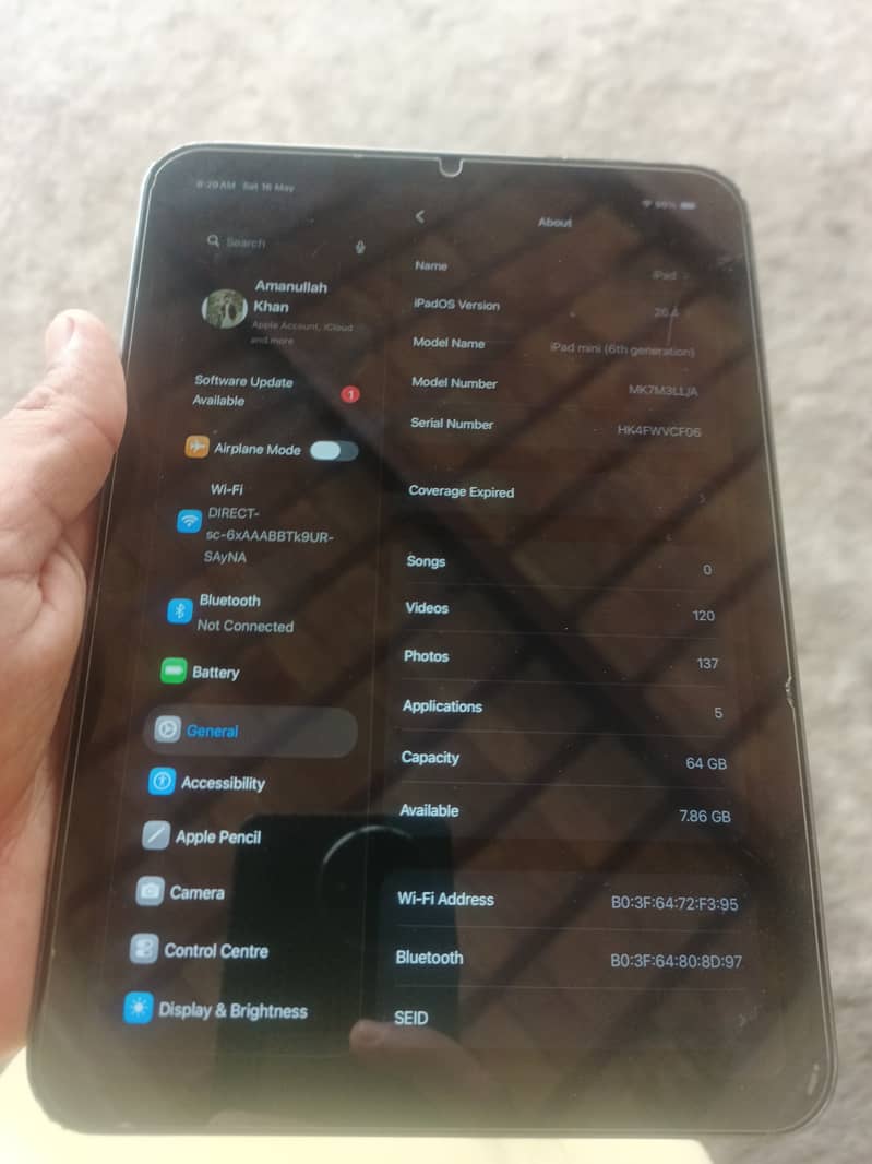 Ipad mini 6 0