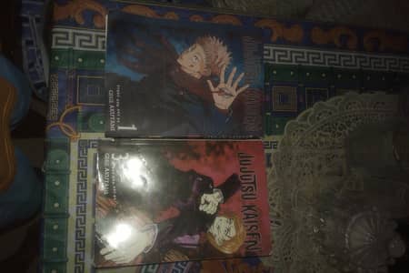 jujutsu kaisen  vol 1 and 3 manga