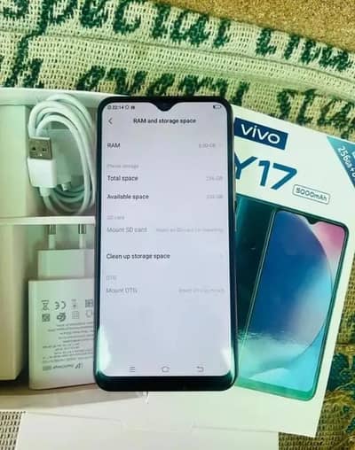 Aoa selling vivo y 17 8/256