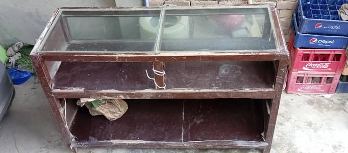glass counter for shop
