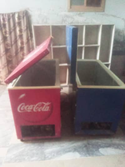 coke and Pepsi freezer