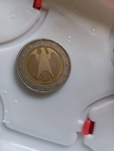 2 Euro Coin - Free Delivery Near Up More nagan chowrangi. north karachi