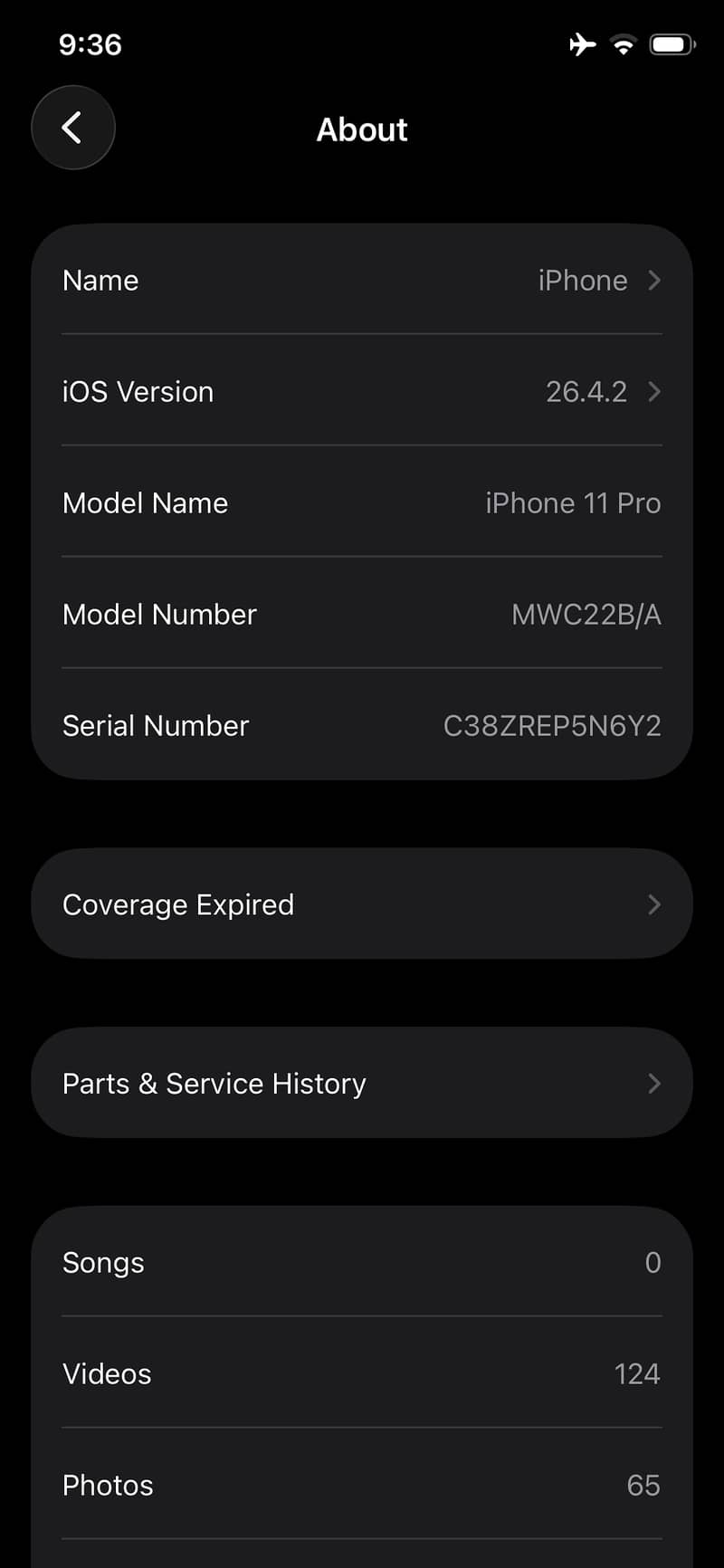 Apple iPhone 11 Pro 8