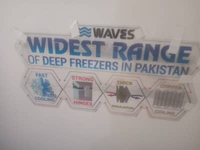 Double Door  Waves Freezer
