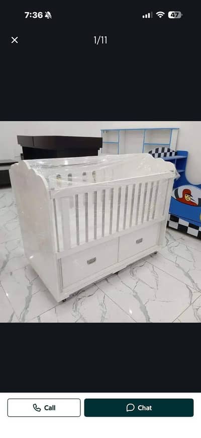 Baby cot | baby bed | wooden cot | kids bed | kids crib coat | 2 BY 5