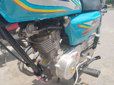 Honda CG 125-Modeified Bike|Year 2016| Golden Number