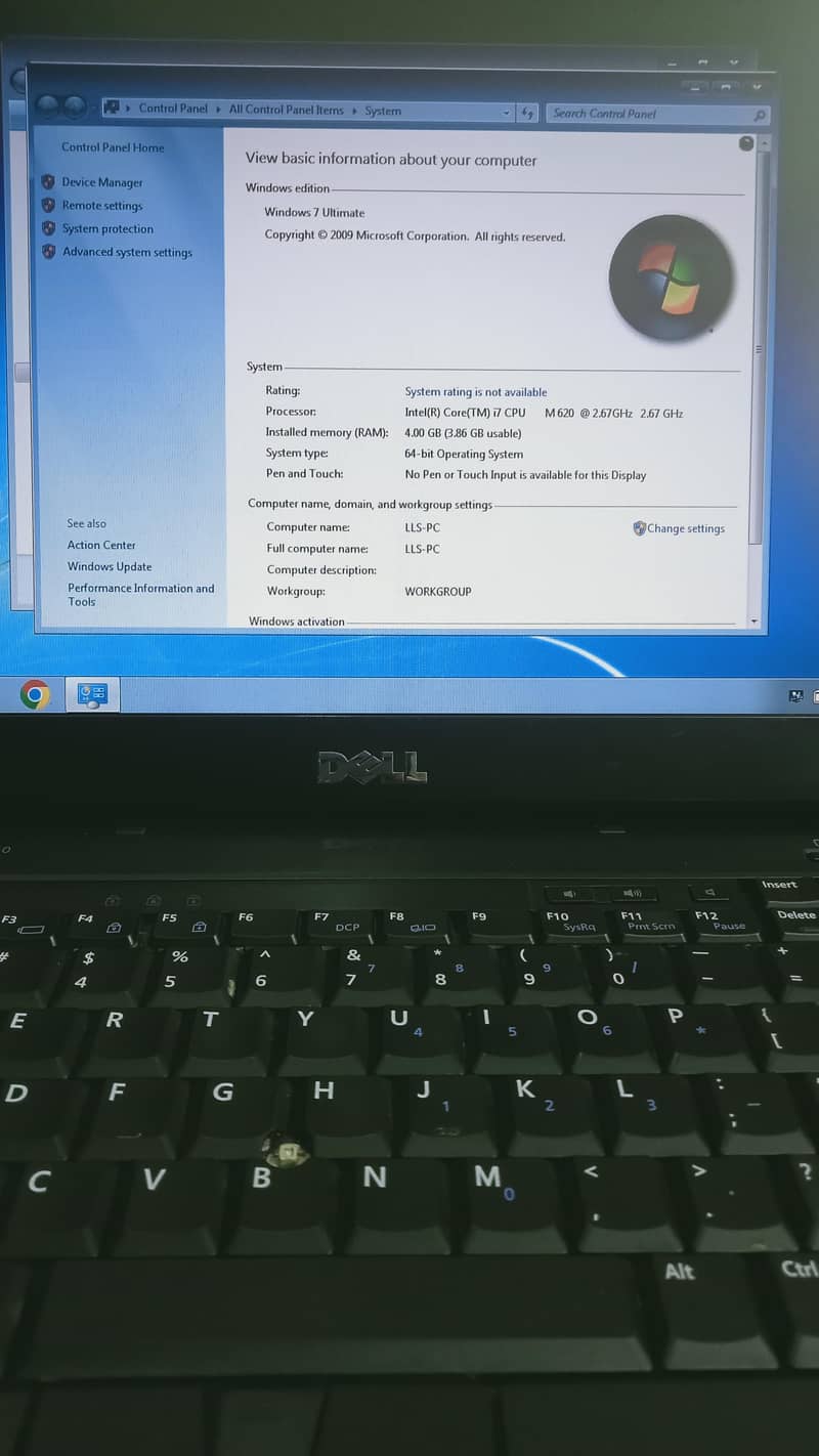 Dell Latitude E 6410 Core i7 processor 1