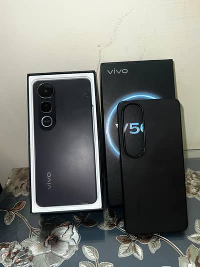 Vivo v50 lite 5g for sale 12+12 256 box and mobile all ok