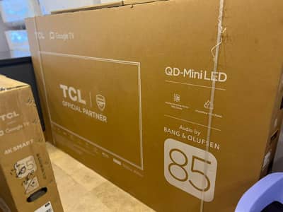 85" C7K TCL QD-MINI LED Available