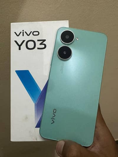 Vivo y03 complete box 8gb 256gb lush condition