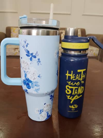 bottle and tumbler for sell excellent condition