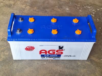 AGS GX-200F Battery 12V 175Ah (20HR) – 27 Plates – Only 5 Months Used
