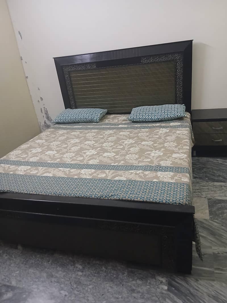 Bed with matres 3